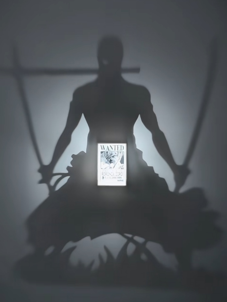 Anime Figure Silhouette Wall L - огляд і ціна Lighting Home Decor Items