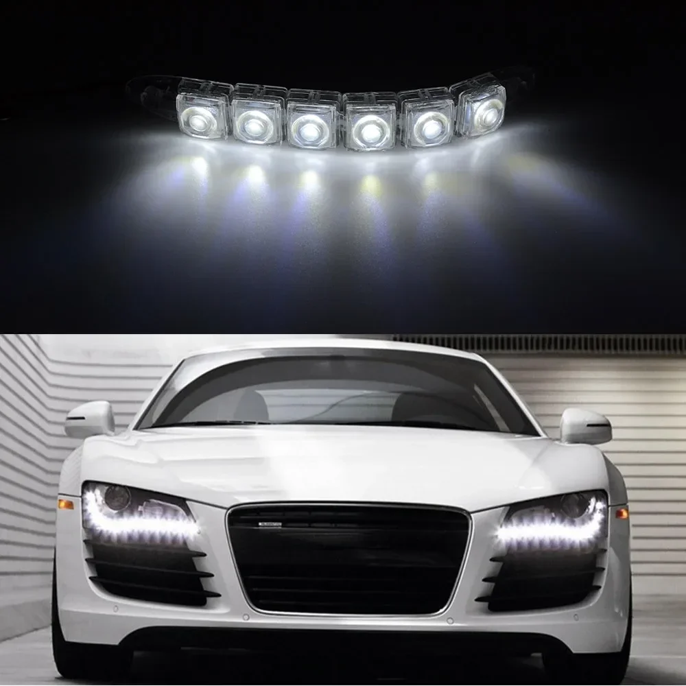 2PCS LED Waterproof DRL Light  - огляд і ціна Ambient Led Strip