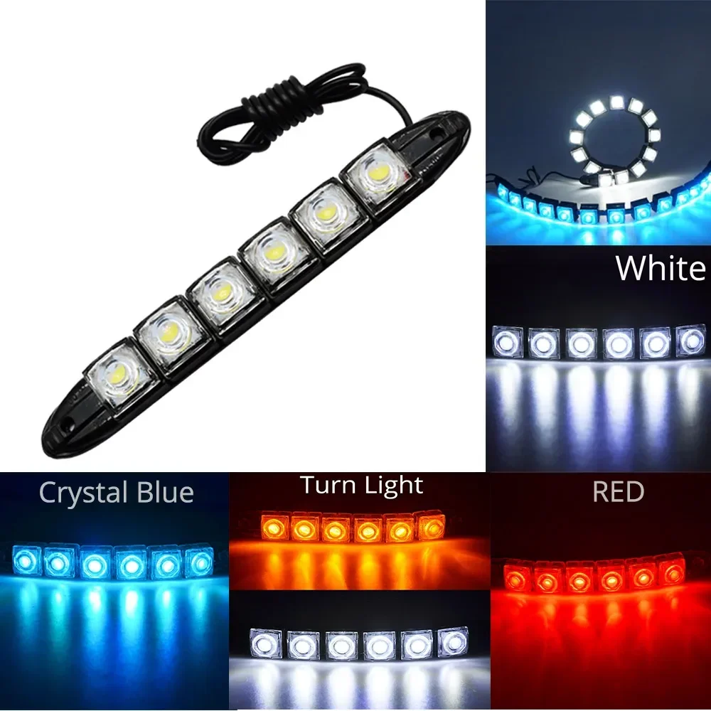 2PCS LED Waterproof DRL Light  - огляд і ціна Ambient Led Strip