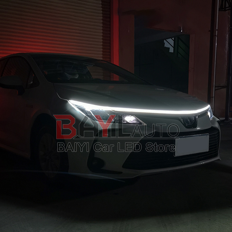 12V White Car Hood Light Strip - огляд і ціна Ambient Led Strip