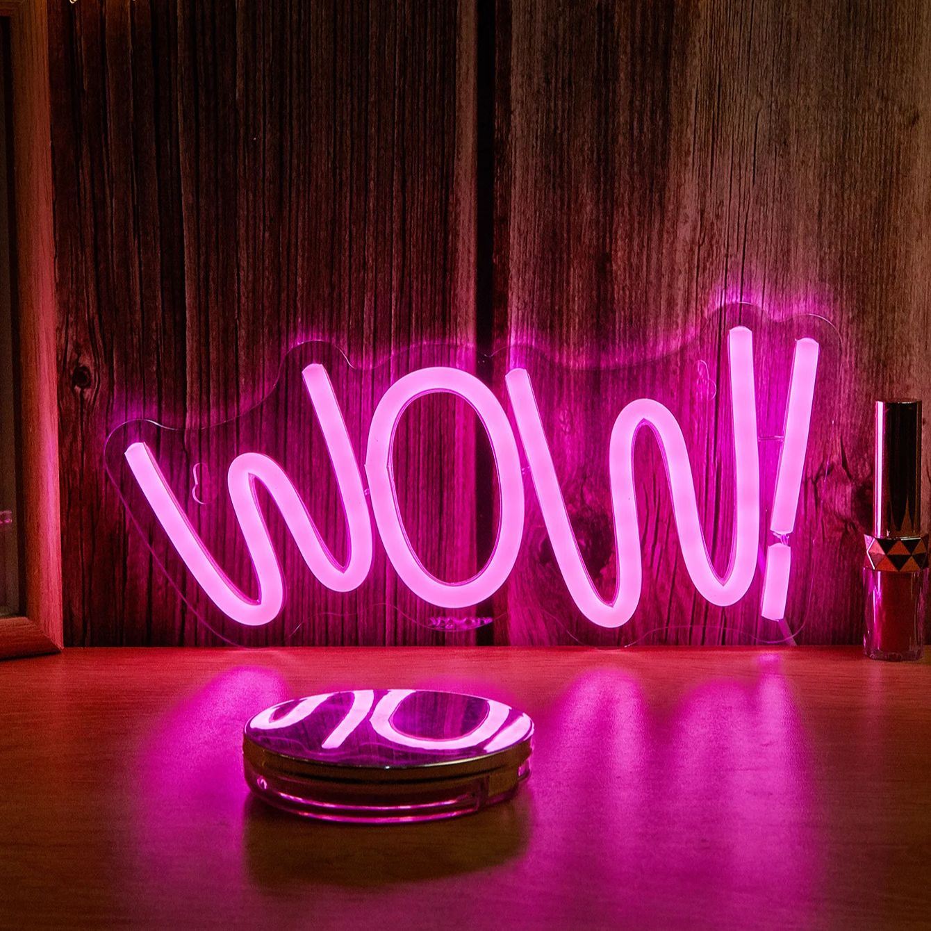 Chi-buy LED Neon WOW  USB Powe - огляд і ціна Lighting Decor Wow