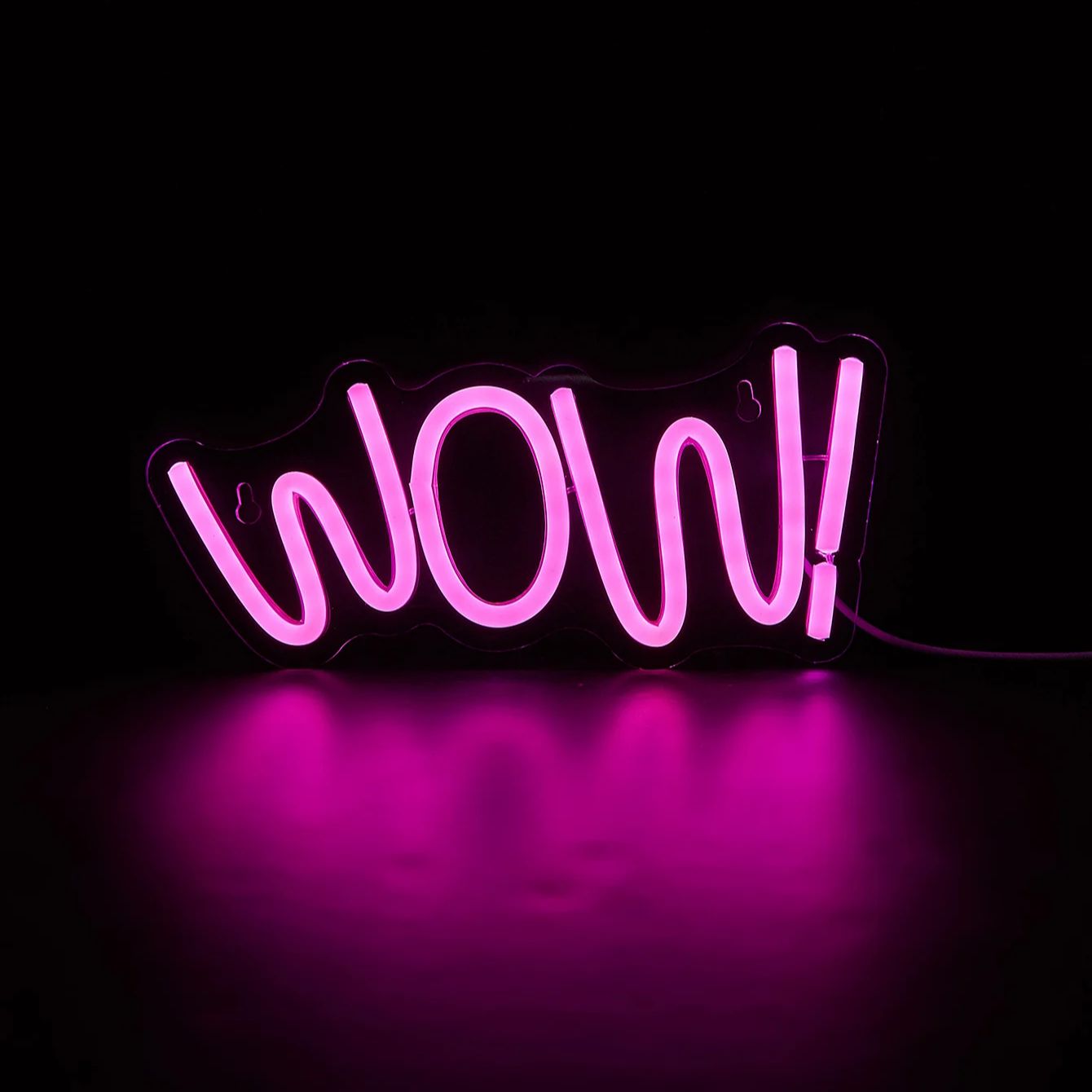 Chi-buy LED Neon WOW  USB Powe - огляд і ціна Lighting Decor Wow