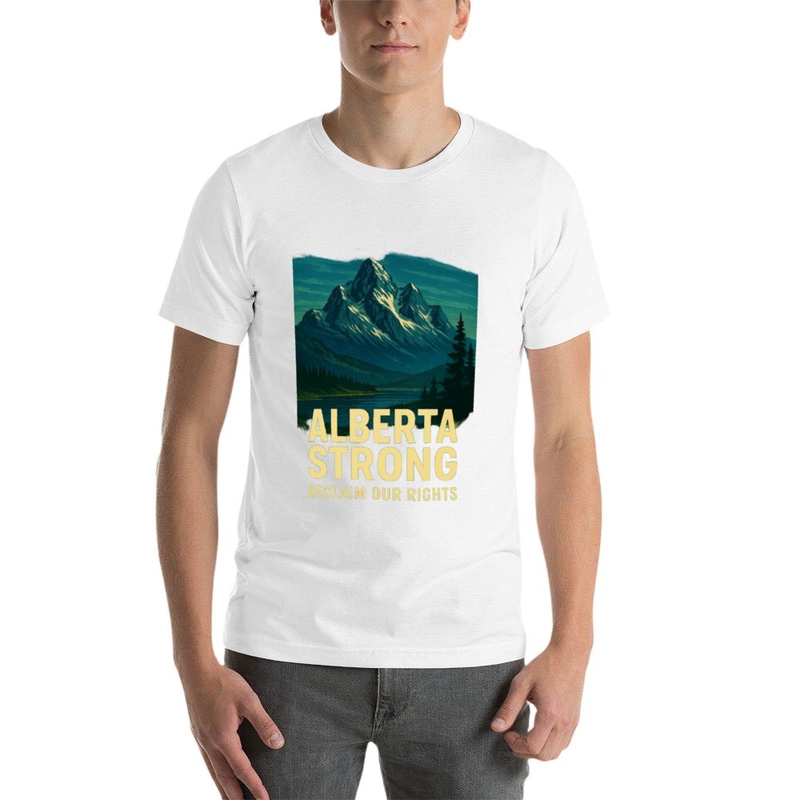 Alberta Strong T-Shirt Casual  - огляд і ціна Alberta Lighting & Decor Edmonton Ab