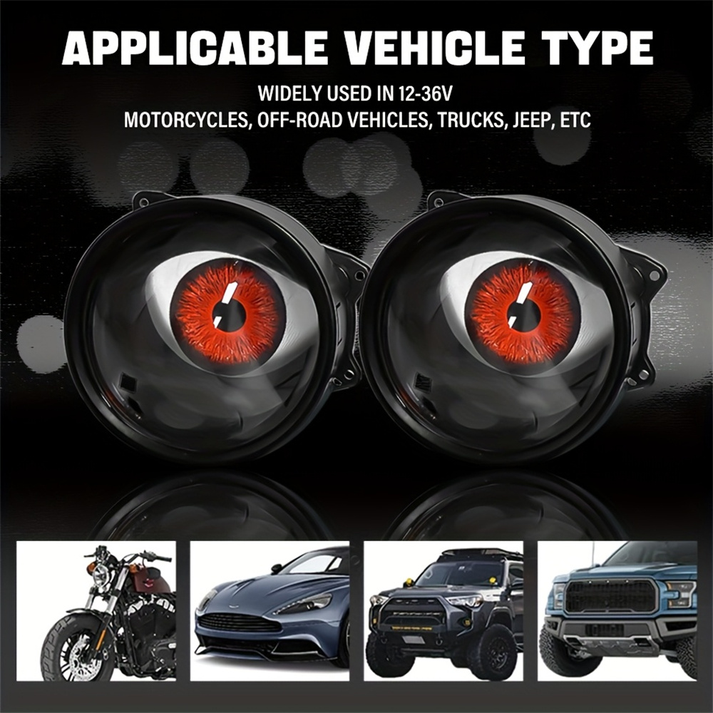  6-Mode Led Dynamic Devil Eye - огляд і ціна Lightings Decoration