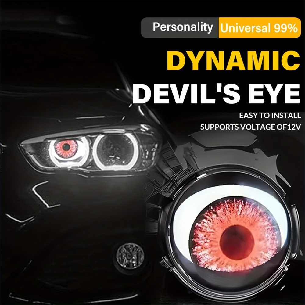  6-Mode Led Dynamic Devil Eye - огляд і ціна Lightings Decoration
