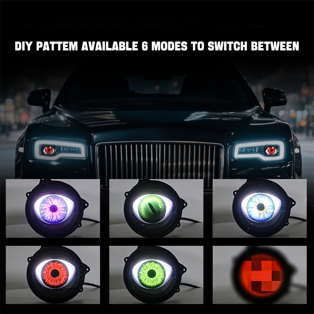  6-Mode Led Dynamic Devil Eye - огляд і ціна Lightings Decoration