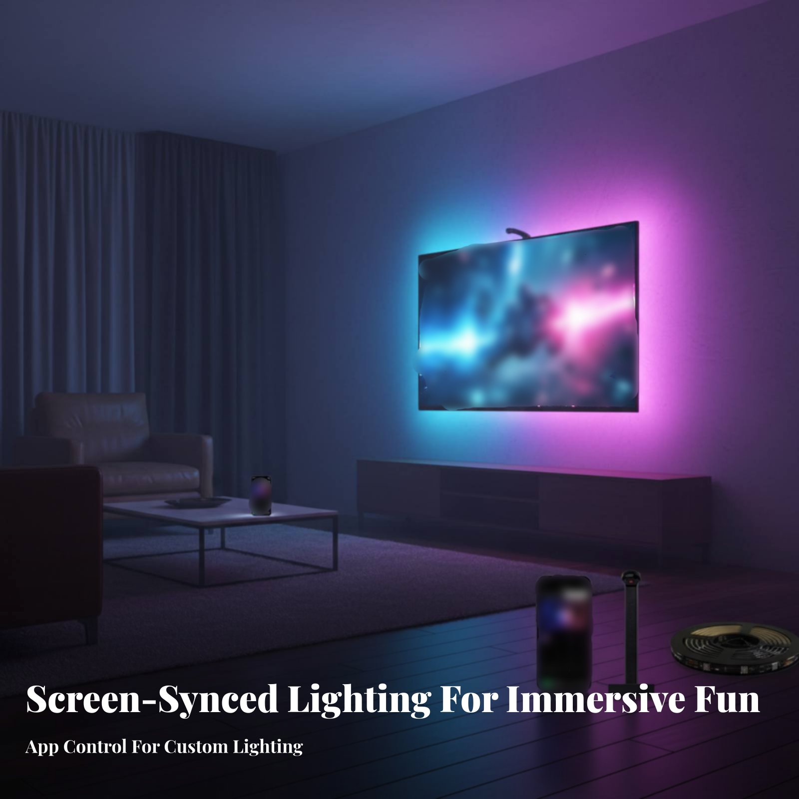 Screen Sync Lighting Strip Str - огляд і ціна Ambient Led Strip