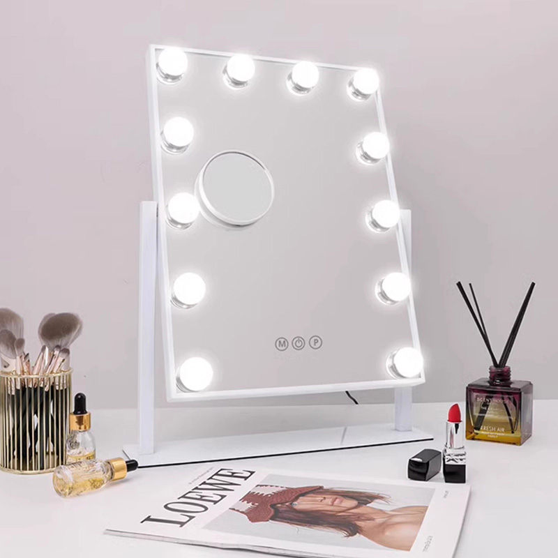 Gold Cool Makeup Mirror Big Ae - огляд і ціна Decor Lighting The Parade