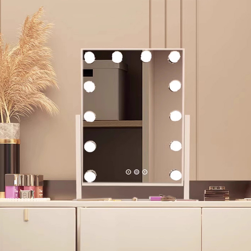 Gold Cool Makeup Mirror Big Ae - огляд і ціна Decor Lighting The Parade