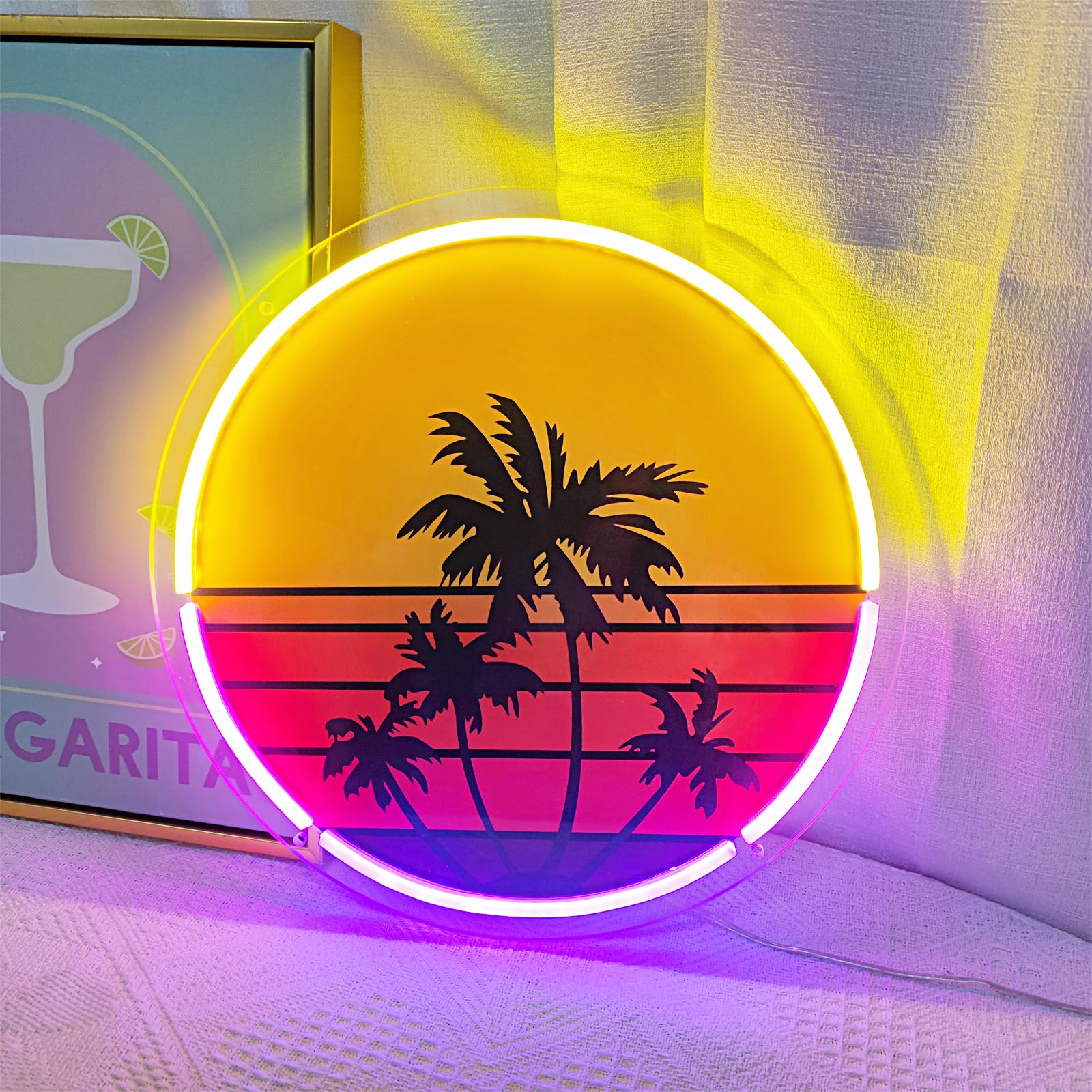 Sunset neon light suitable for - огляд і ціна Wall Decor Lighting Tree