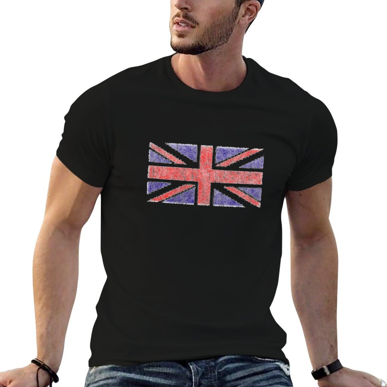 Vintage UK Union Jack Flag T-S - огляд і ціна Union Lighting & Decor Montreal Quebec