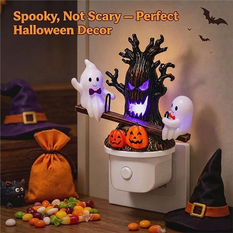 YANA50I Halloween Decor For Be - огляд і ціна Wall Decor Lighting Tree