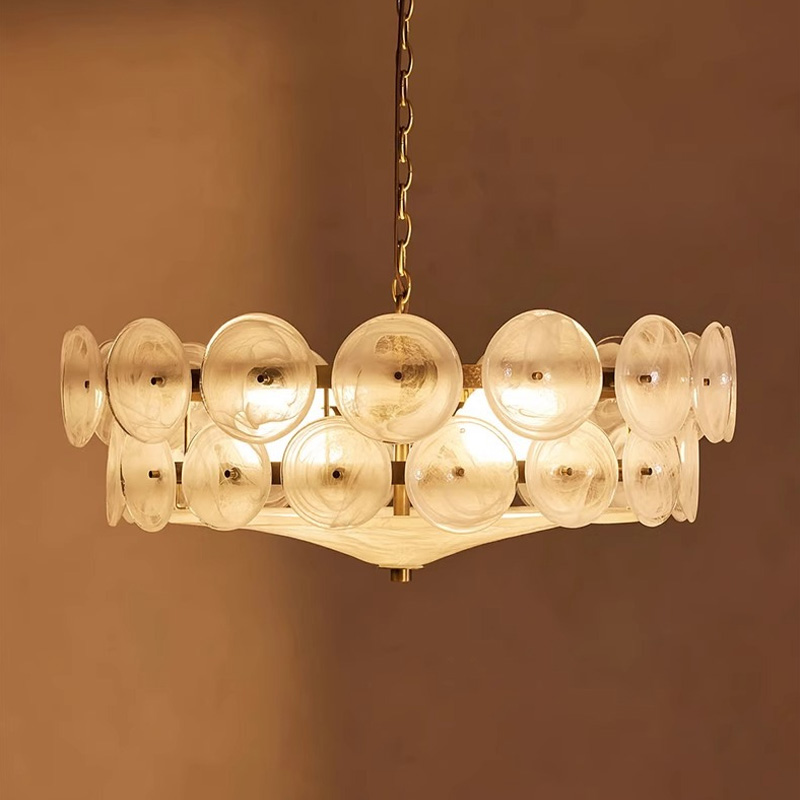 Luxury Glass Chandelier Lighti - огляд і ціна Lighting Home Decor Items
