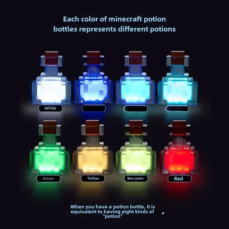 Rechargeable Potion Bottle Nig - огляд і ціна Lighting Home Decor Items