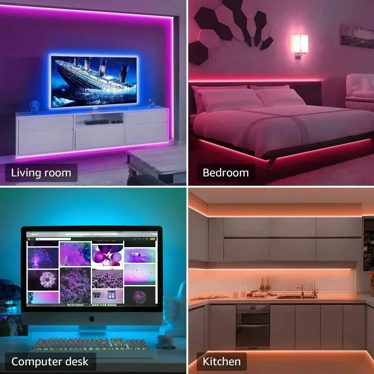 Smart RGB LED Gaming Light Str - огляд і ціна Ambient Led Strip