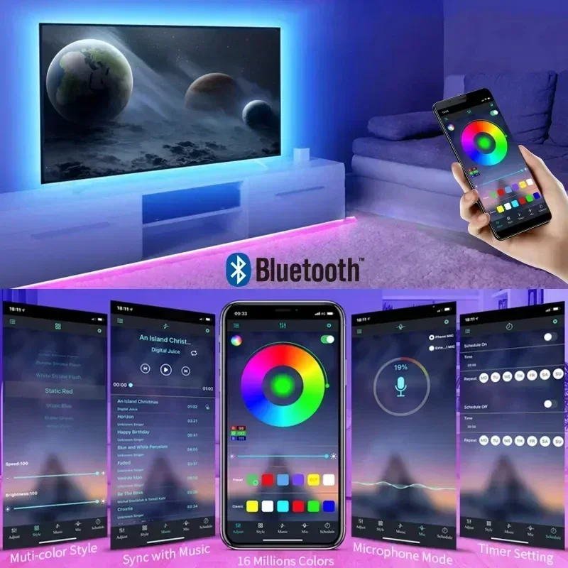 Smart RGB LED Gaming Light Str - огляд і ціна Ambient Led Strip
