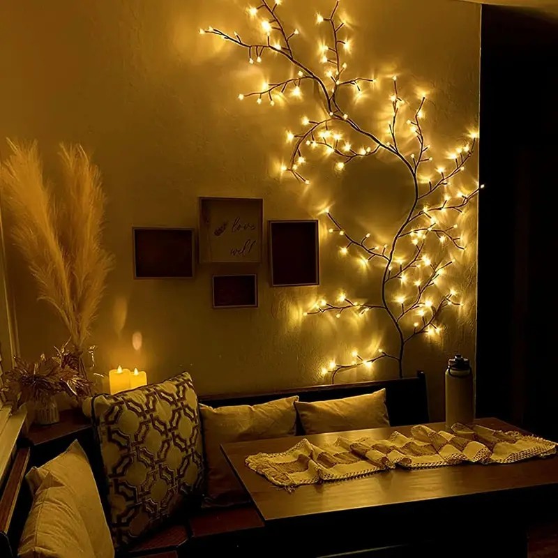 144 LEDs String Light Tree Bra - огляд і ціна Wall Decor Lighting Tree