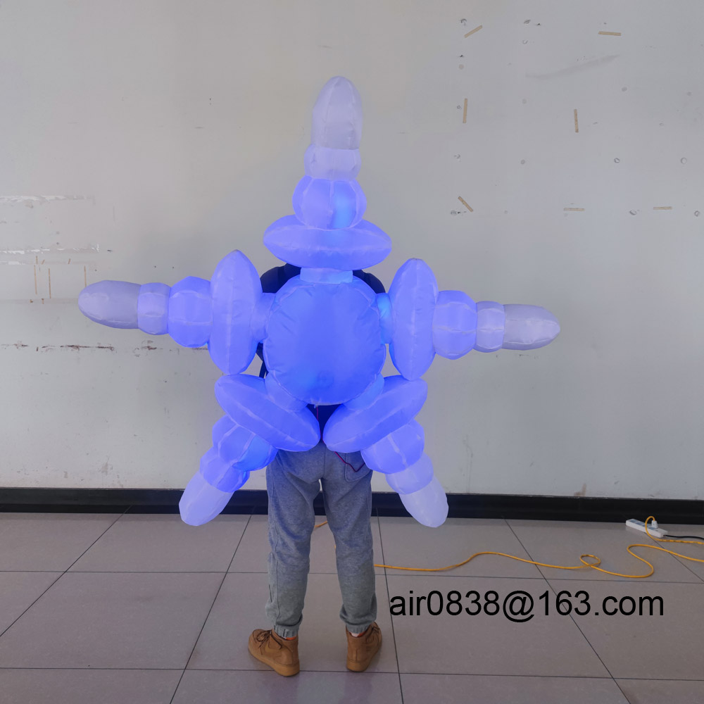 Walkable Inflatable Snowflake  - огляд і ціна Decor Lighting The Parade