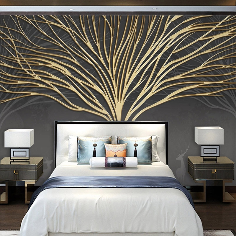 Custom Mural Wallpaper Modern  - огляд і ціна Wall Decor Lighting Tree
