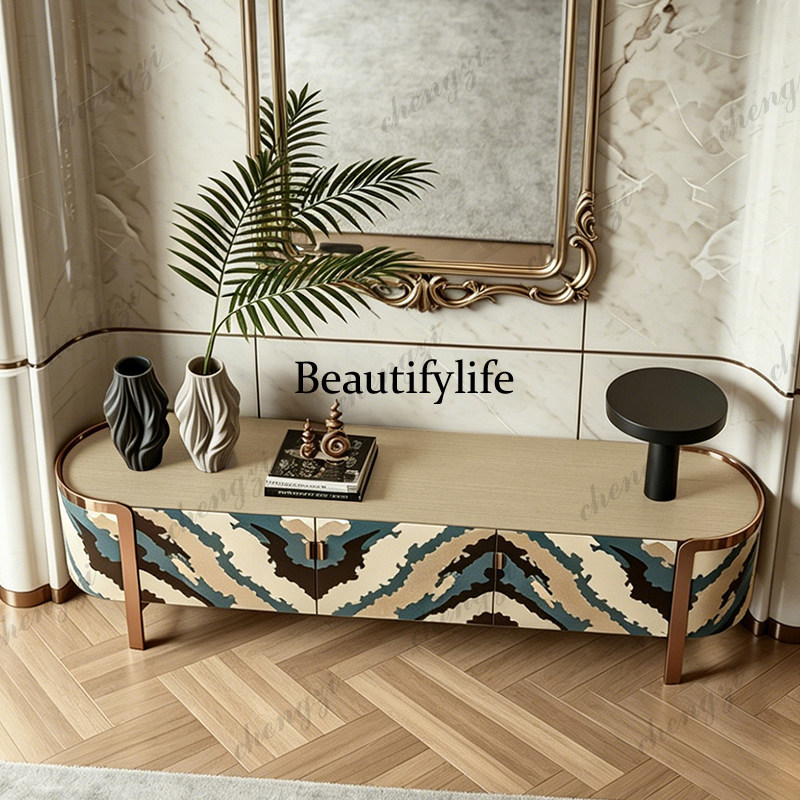 Italian light luxury TV cabine - огляд і ціна Lightings Decoration