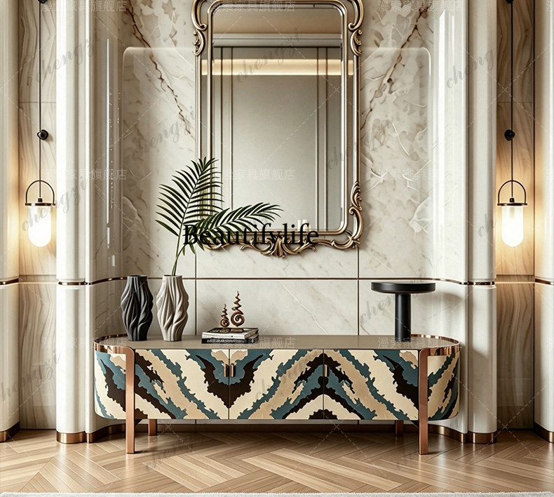 Italian light luxury TV cabine - огляд і ціна Lightings Decoration