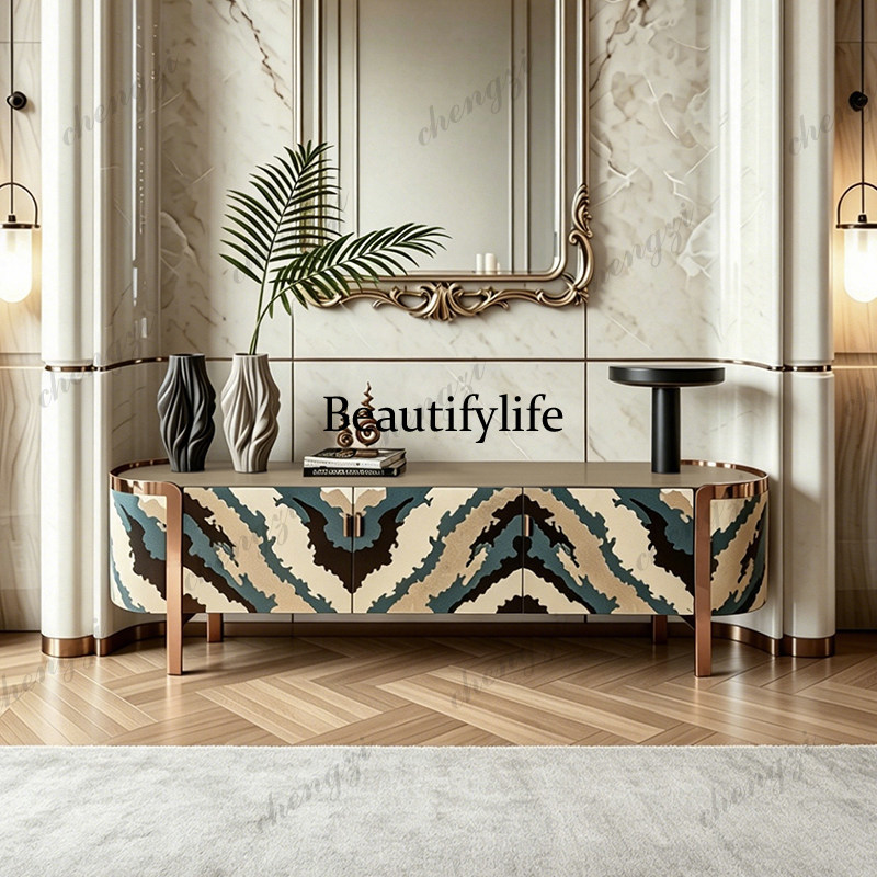 Italian light luxury TV cabine - огляд і ціна Lightings Decoration