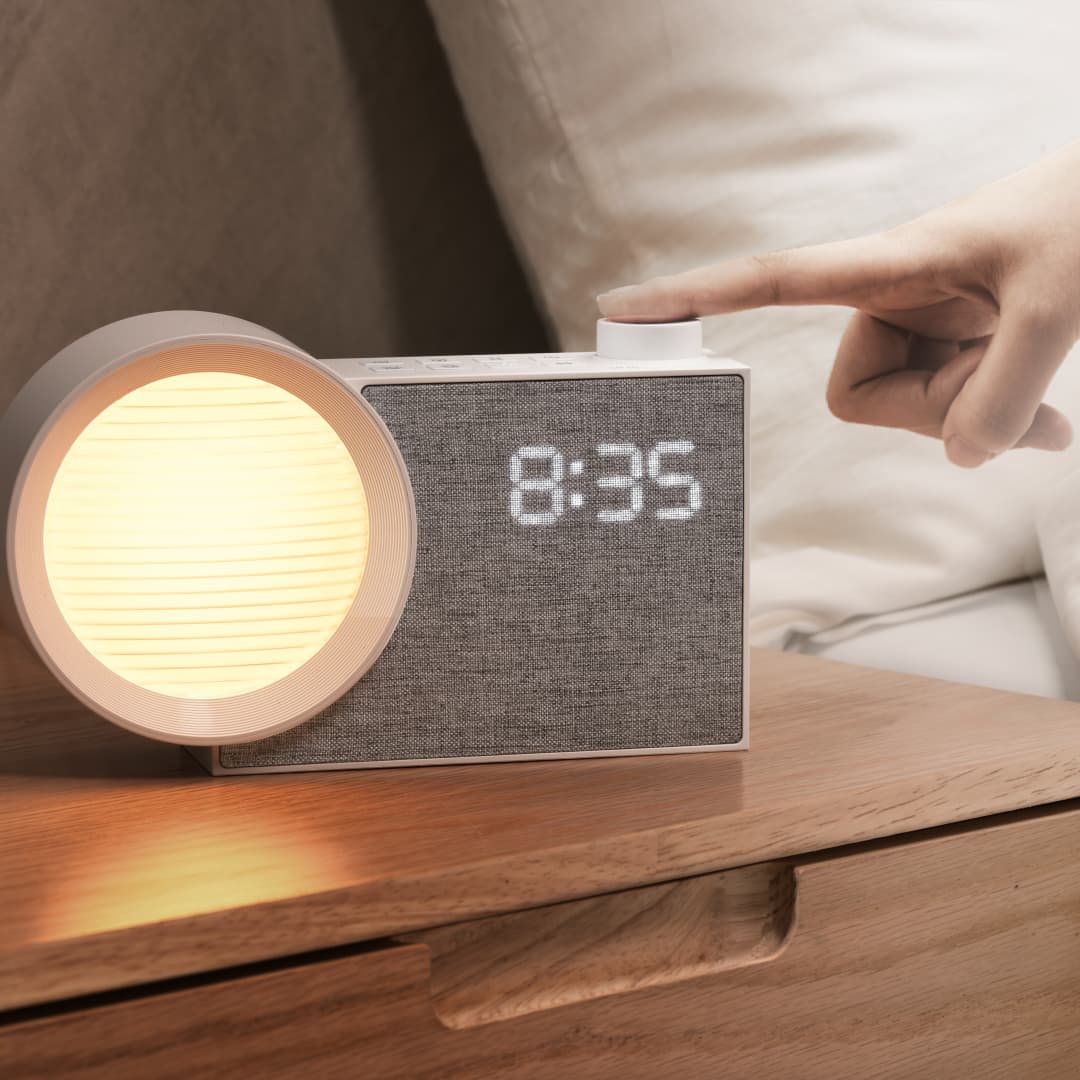 WILIT LED Night Light Alarm Cl - огляд і ціна Lighting Decor Bedroom
