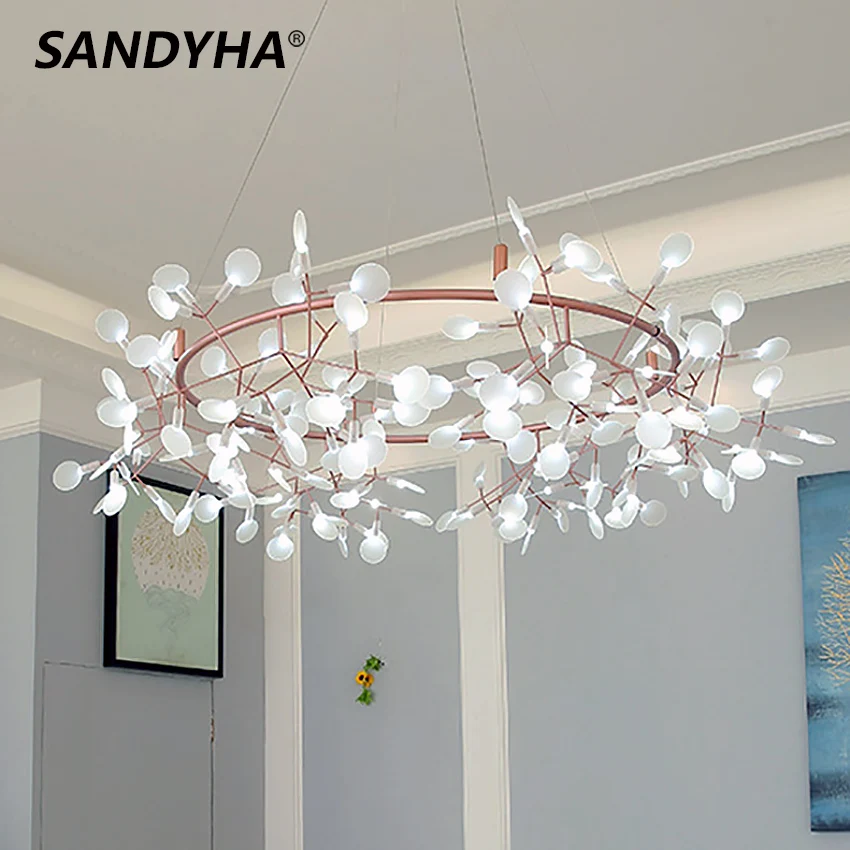 Modern LED Firefly Chandelier  - огляд і ціна Decor Lighting The Parade