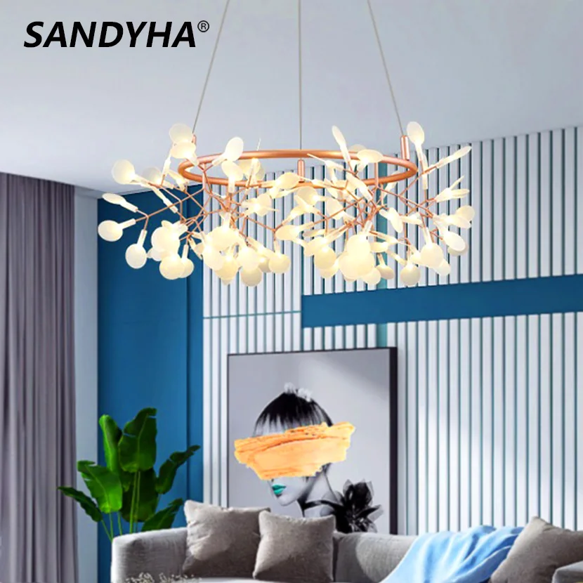 Modern LED Firefly Chandelier  - огляд і ціна Decor Lighting The Parade