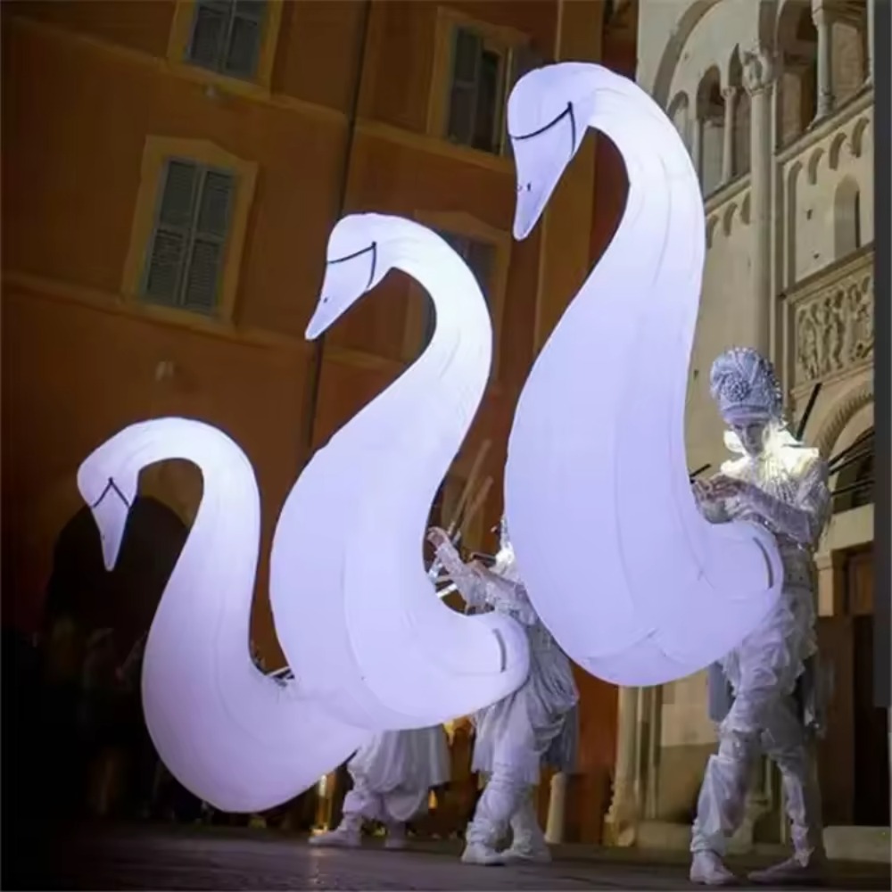 Wearable Inflatable Swan Costu - огляд і ціна Decor Lighting The Parade