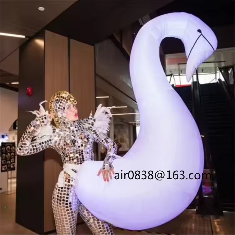 Wearable Inflatable Swan Costu - огляд і ціна Decor Lighting The Parade