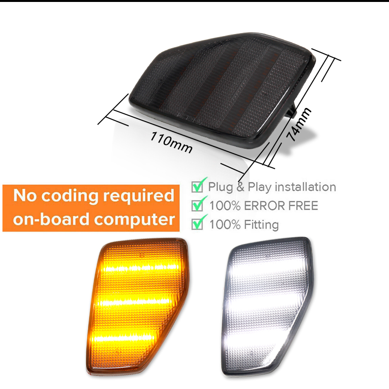 iJDM Car Amber Triple-Row LED  - огляд і ціна Ambient Led Strip